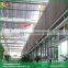 P96VD450 Sawtooth type poly carbonate greenhouse residential greenhouse