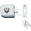 GL-02ED Gate sliding glass door clamp lock, frameless glass door stainless steel center lock clamp
