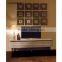 Luxury living room hanging wall TV cabinet