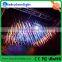 dmx rgb led meteor shower rain 3d video tube light