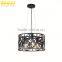 Electrical Lights Black Wrought Iron Candle Chandelier