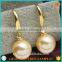 custom S925 silver fancy mother of pearl beads earrings for party girls
