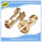 China manufacturer OEM nonstandard hollow threaded collet brass bolt and screw