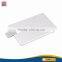 Fashionable Professional Bulk 64gb usb drive metal credit card shape usb drive