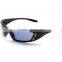 New arrival blue mirror lens sports glasses outdoor cycling sports sunglass