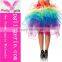 sexy Rainbow tail skirt Fluffy Tutu Skirt For Adult
