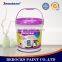 Anti dust wall putty exterior finish paint/exterior emulsion paint