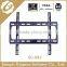  china supplier 2016 low profile fixed cold-rolled steel black lcd tv mount 32"-55"screen