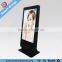 Free stand white HD 55 inch multimedia lcd advertising kiosk media player