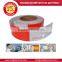 Diamond grade white and red reflective sticker