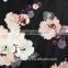 elegant floral print pongee fabric for girl women dress linings