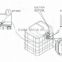 Sailflo chemical dispenser,urea solution portable Diesel Exhaust Fluid Urea pump AdBlue IBC pump system