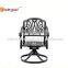 aluminum egg chair round comfortable swivel chair