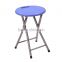 Industrial plastic step folding counter stool