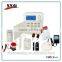 wireless alarm system monitoring control panel with LCD alarm zone display