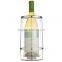 custom acrylic luxury single wine bottle holder