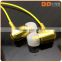 New fancy noise cancelling free samples earbuds fluorescence color earphone
