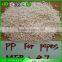 SGS Approved Recycled white color PP Granules for pipes/Tube