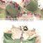 New style green grass elegant lady wear bras, printed ladies underwear and bra, new sexy young girls bra underwear