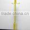 coat hanger stand coat rack powder coating yellow