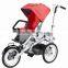 3 in 1 red baby buggy bicycle