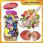 SK-G081 Mini Olive Bubble Gum in jar with spoon