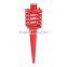 Kings metal red candle holder MCH2065