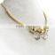 304 Stainless steel jewelry latest design beads necklace