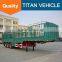 40 T cargo trailer semi trailer transport bulk cargo and the container multi usage