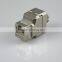 Network Solution Cat 6A UL 180Degree Shielded RJ45 Modular Keystone Jack