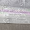 2016 plain white flower cotton fabric, cotton fabric for t-shirt