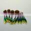 New packaging 10pieces oval brush set toothbrush makeup brush