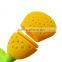 wholesale Pear shape silicone Tea Strainer/Tea Infuser/Tea Filter