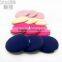 New Round air cushion make up puff with fabric belt