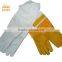 Ventilated Beekeeping Gloves Long Lether Bee Safety Gloves/bee keeper Protect Bee Gloveser