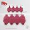 TPU ear tag for sheep in peach red 32*32 mm