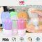 2017 new design BPA Free silicone toiletries bottle food grade