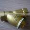 high quality female 2 way brass strainer ,brass fitting