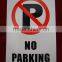 round hazard safety sticker printing