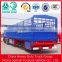 Truck trailer type 40 tons 3 axles two storages 50-60 head cow livestock fence semi trailer/cattle transport trailer for truck