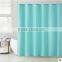 solid color polyester shower curtain