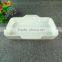 High Quality Large White Ceramic Bakeware Set Stock Baking Dish With Two Handles