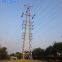 Megatro tubular lattice steel tower for power transmission line project