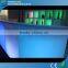 RGB color change waterproof curved bar furniture GKT-012BC