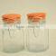 Square air tight glass jar for storage