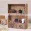 Two drawer wall wooden boxes