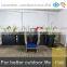 Leisure modern pe rattan garden furniture sofa for outdoor