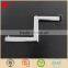 Faceout clothes stepped hanger display arm for retail store fixtures chromed finish oval tube