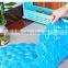 Good quality best-selling pvc foam chenille non slip bath mat