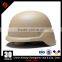 Bulletproof helmet pasgt model with aramid or pe core stope 9mm or .44 bullet NIJ 3A customized color